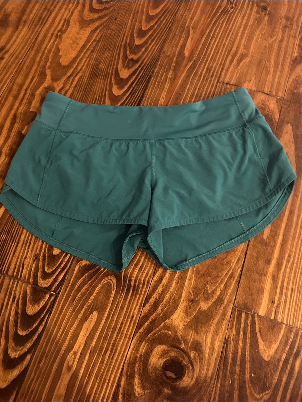 lululemon athletica Teal Athletic Running Shorts